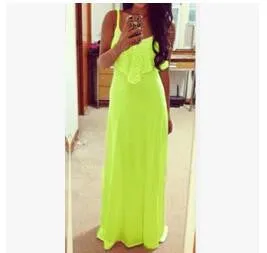 7 color 2016 summer sexy women maxi dress green bandage long dress sexy Multiway Bridesmaids Convertible Dress robe longue femme