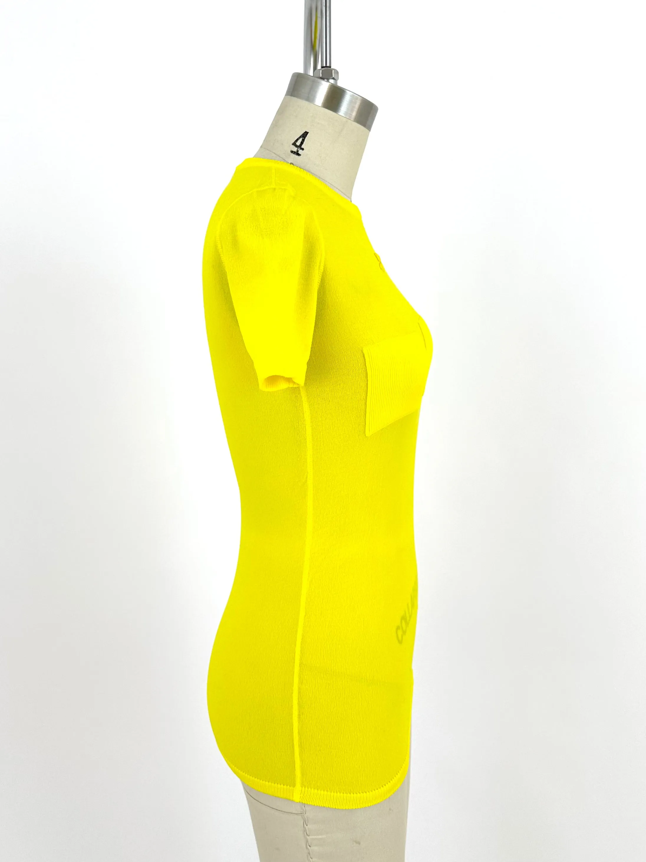 70s Courréges Logo Patch Top