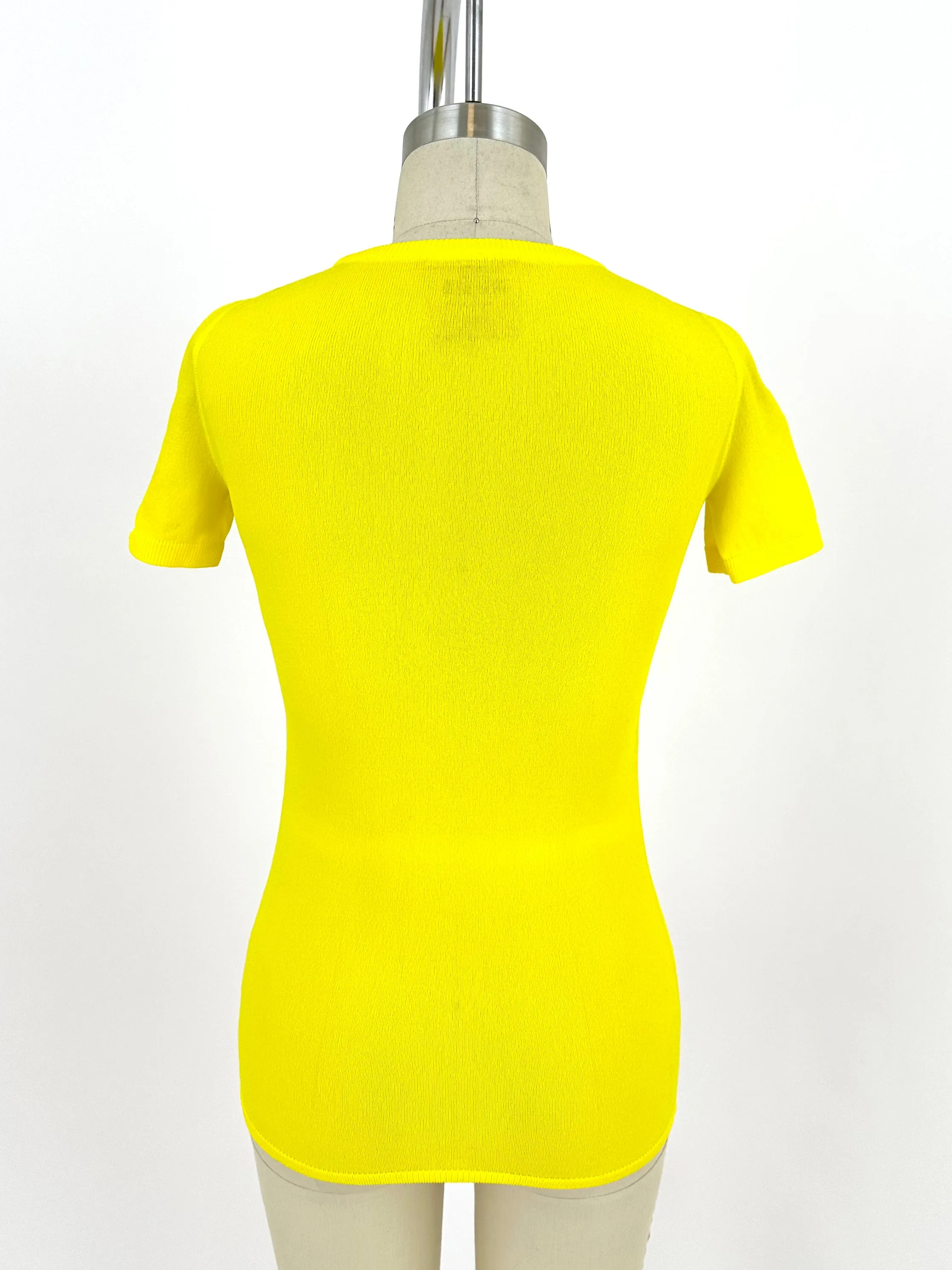70s Courréges Logo Patch Top
