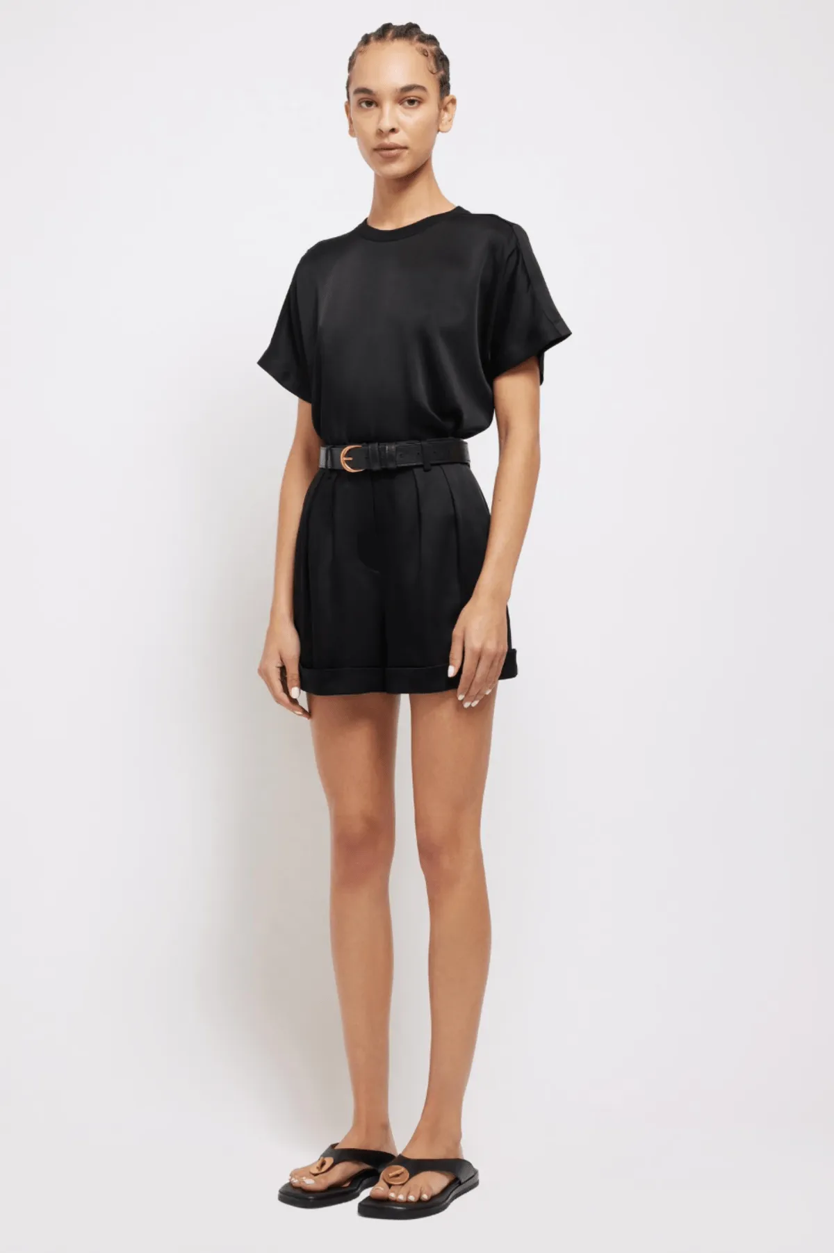 ADDY S/S KNIT BACK T-SHIRT
