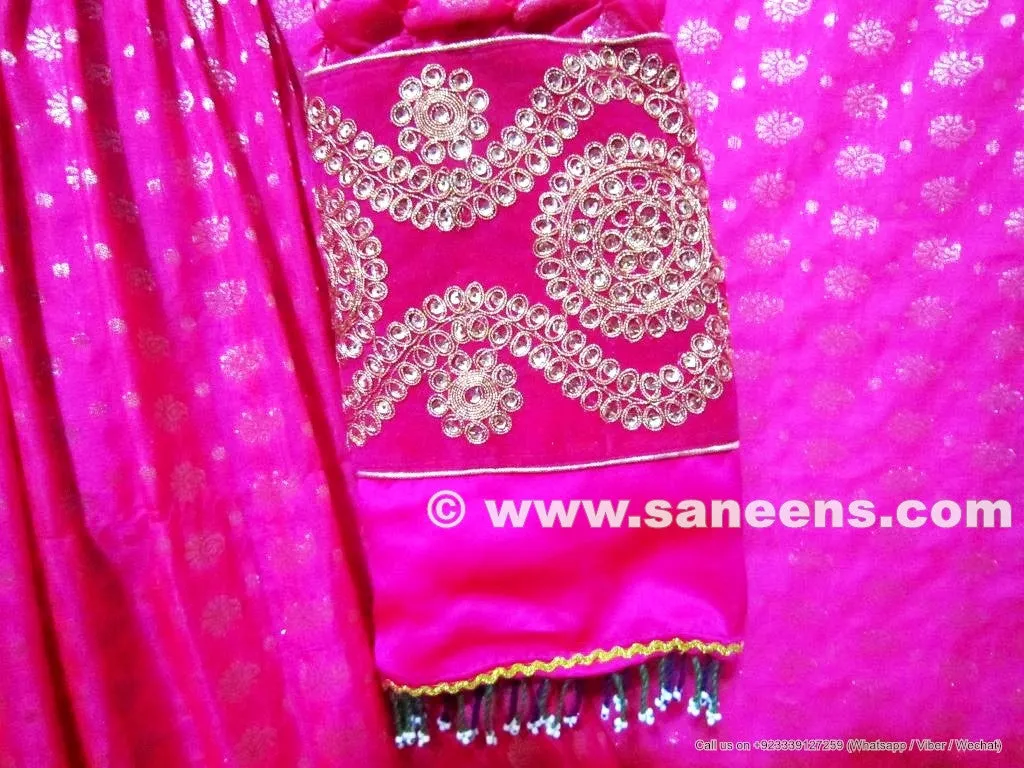 Afghan Bridle Gown In Pink Color