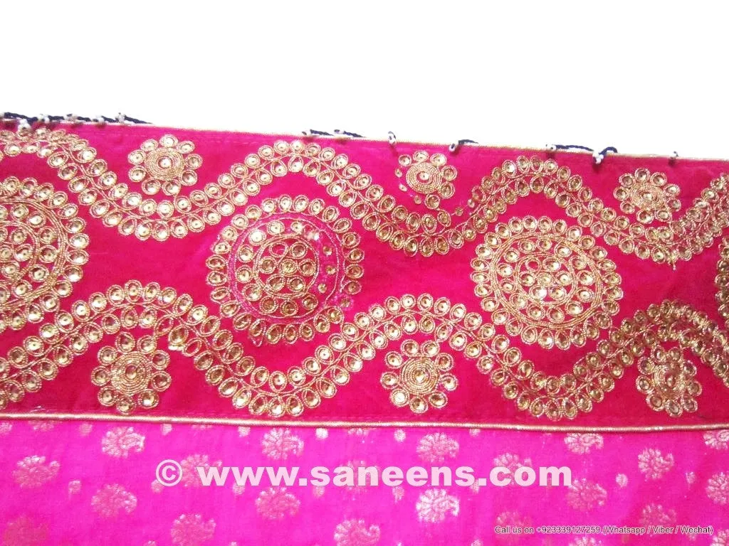 Afghan Bridle Gown In Pink Color