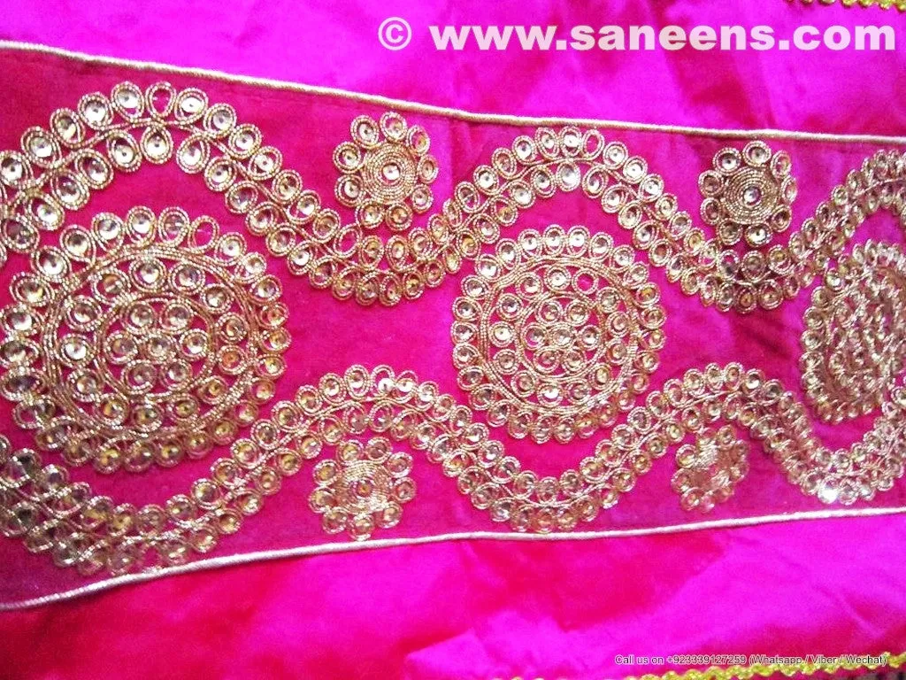 Afghan Bridle Gown In Pink Color