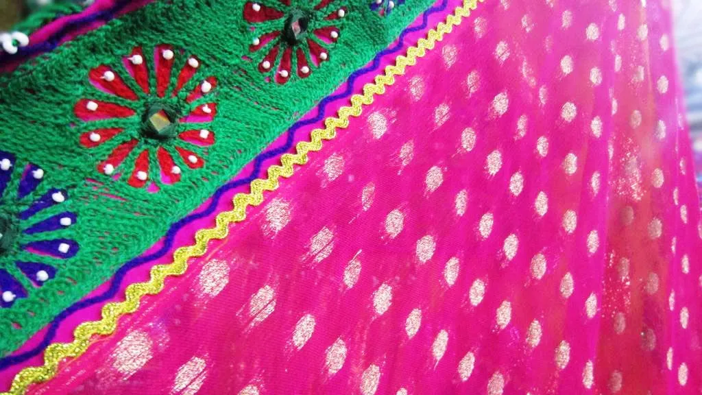 Afghan Yellow Bridle Dress