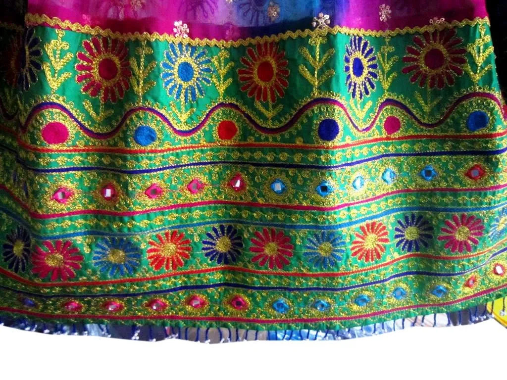 Afghani Brides Green Dress