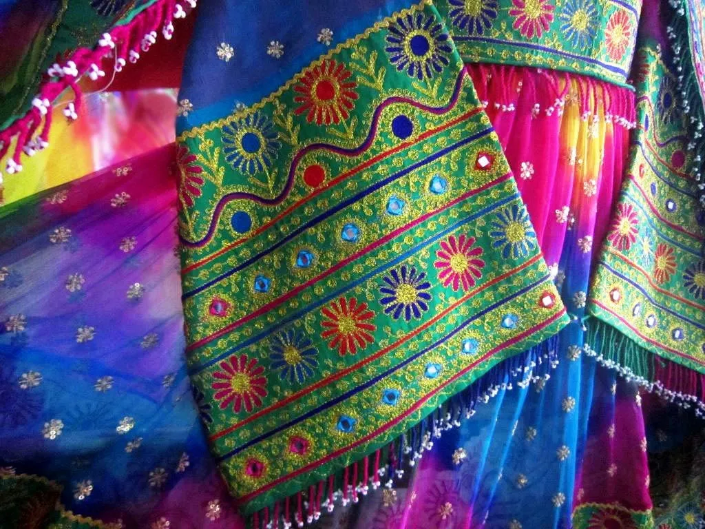 Afghani Brides Green Dress