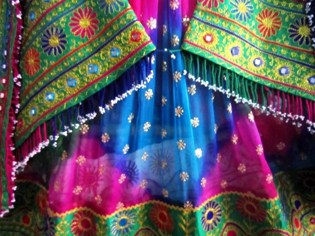 Afghani Brides Green Dress