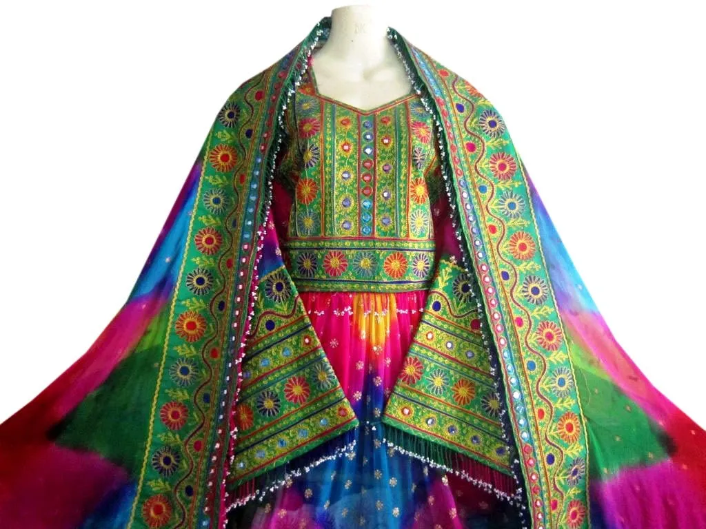 Afghani Brides Green Dress
