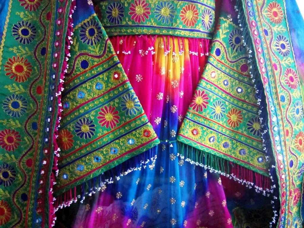 Afghani Brides Green Dress