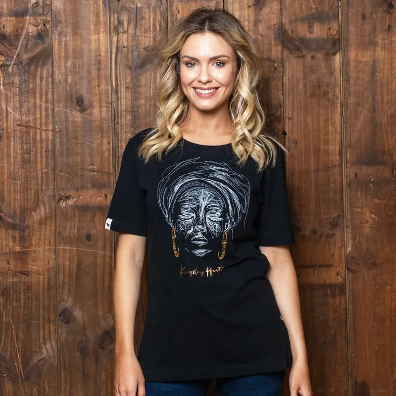 Afrika Femme Regular Crew Tee - Mamba