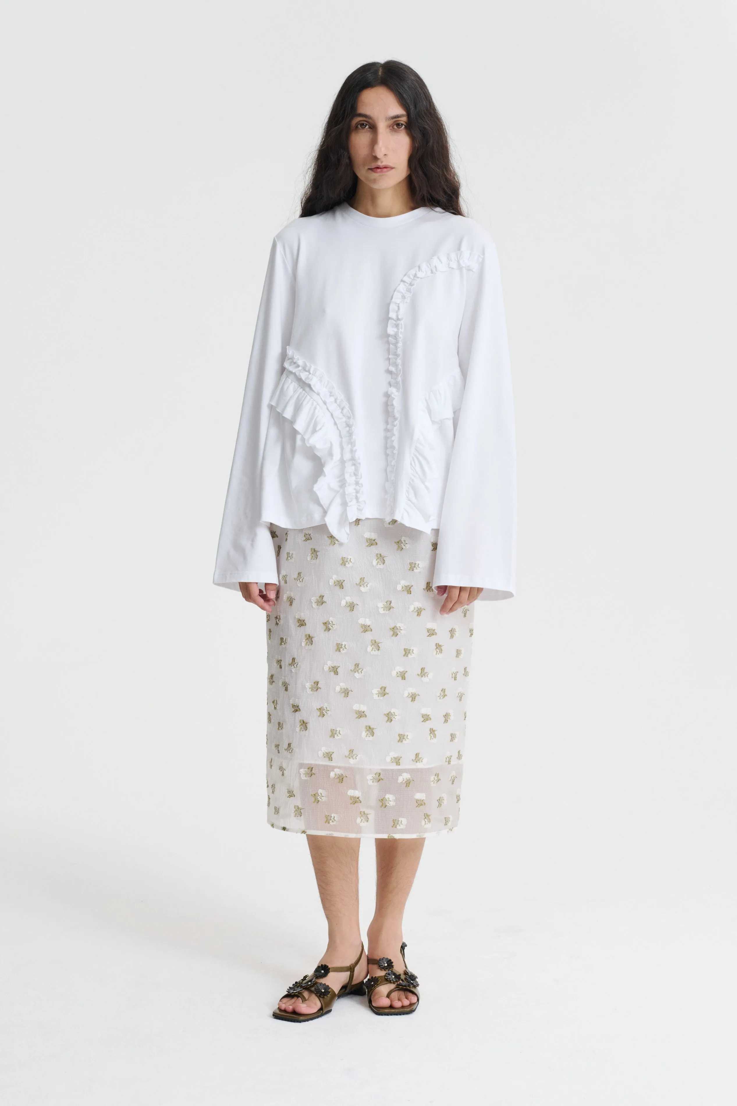 ALVA | T-SHIRT JERSEY WHITE
