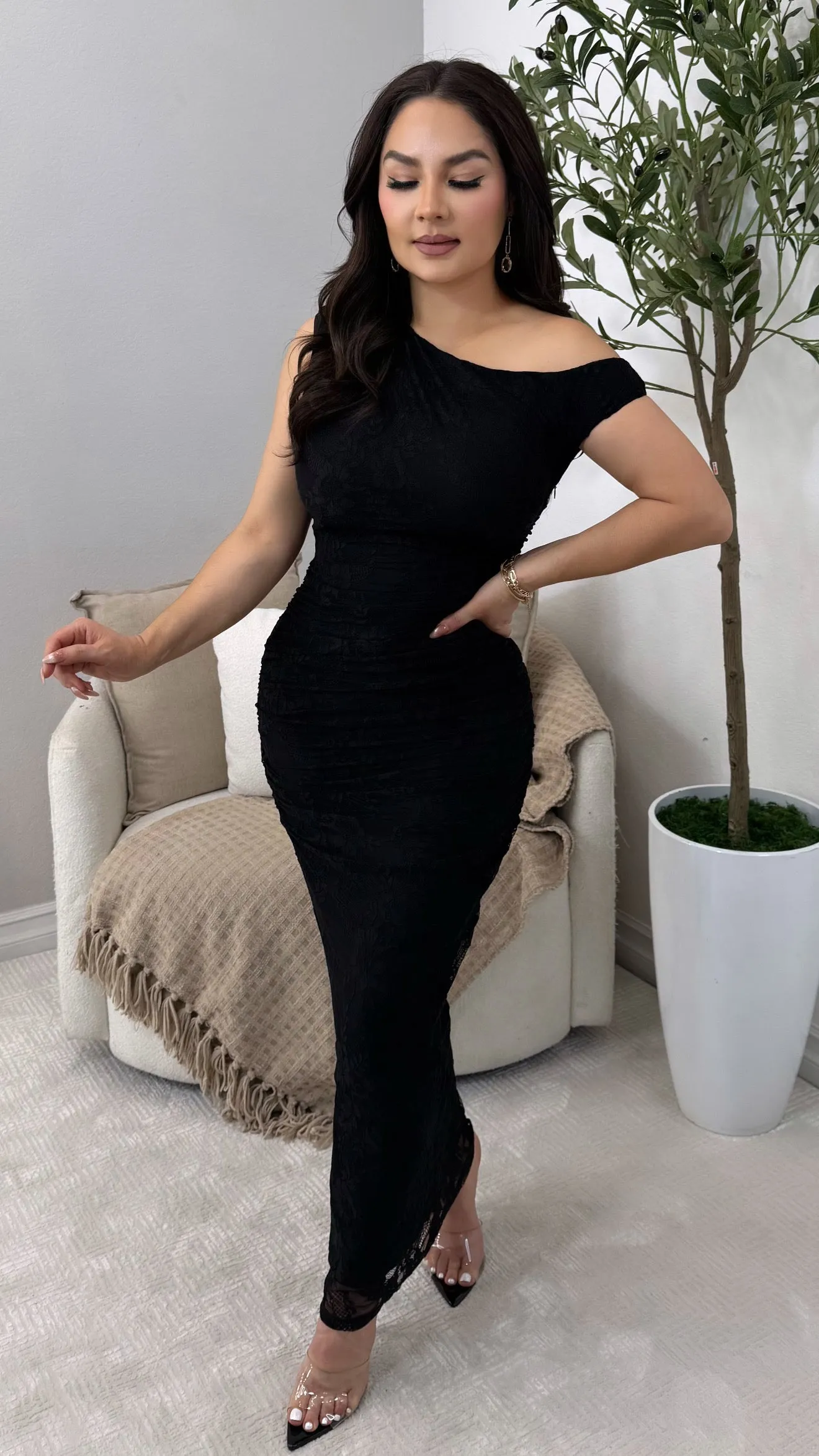 AMOR MIO BLACK DRESS