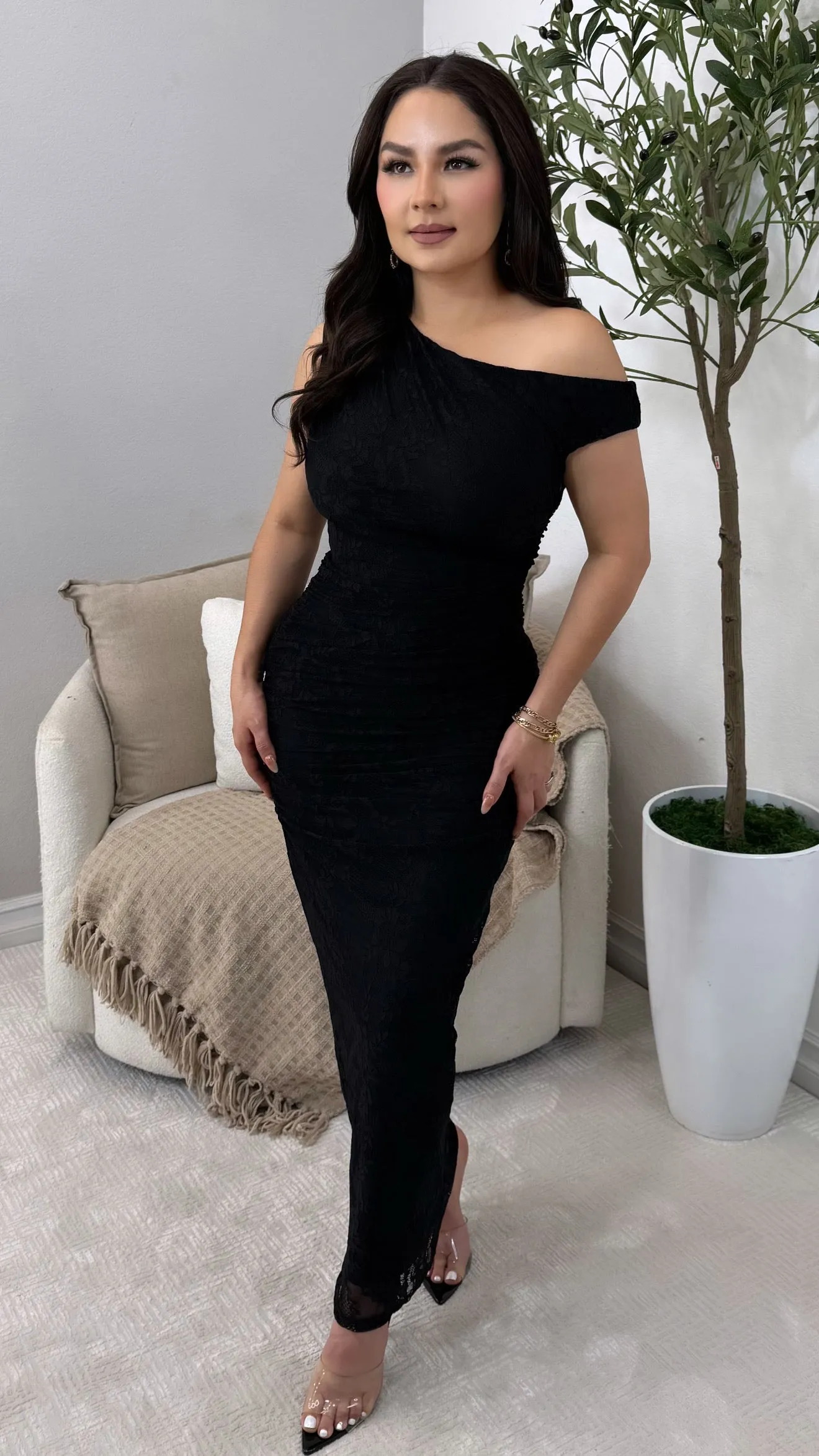 AMOR MIO BLACK DRESS