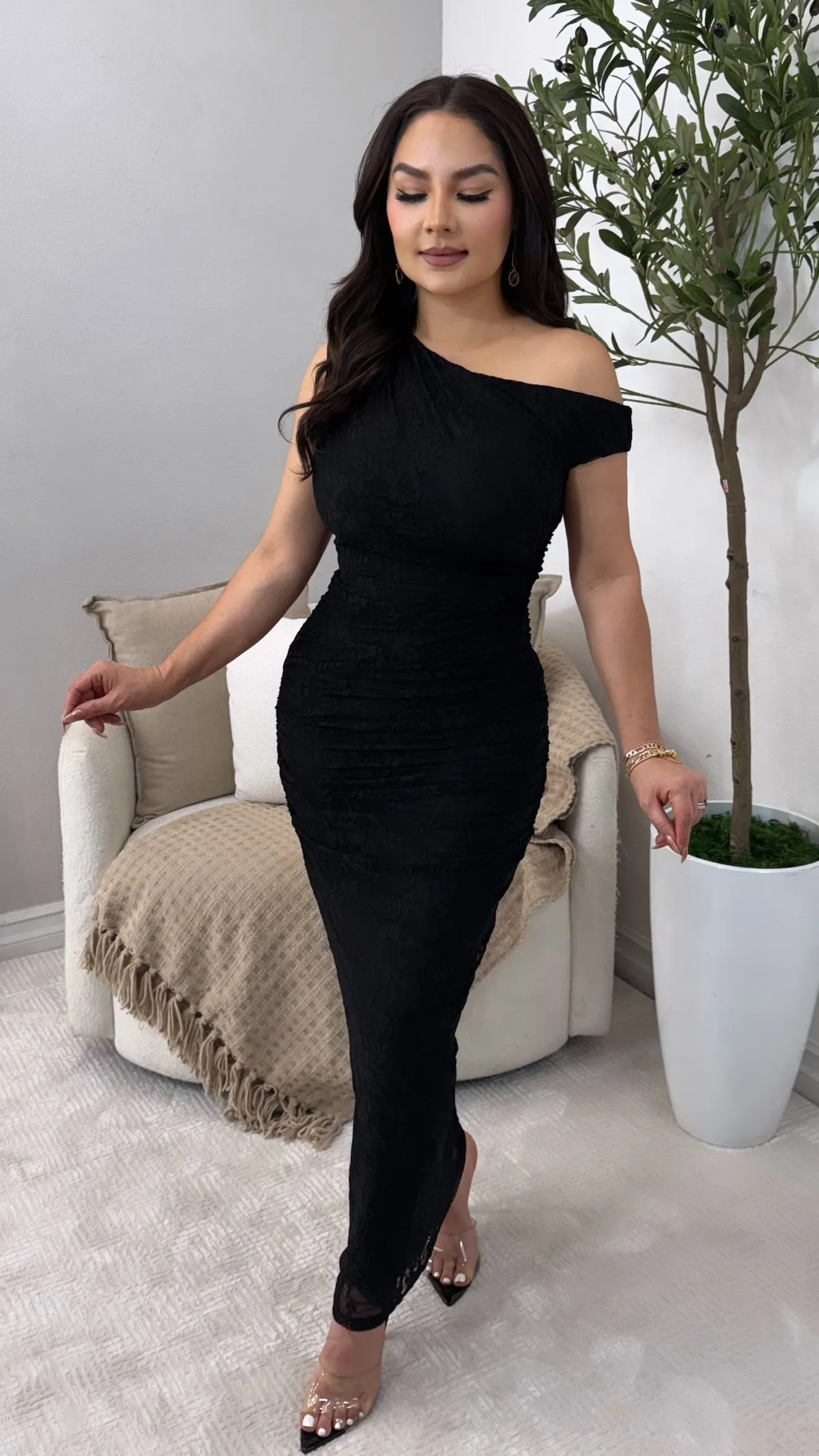 AMOR MIO BLACK DRESS