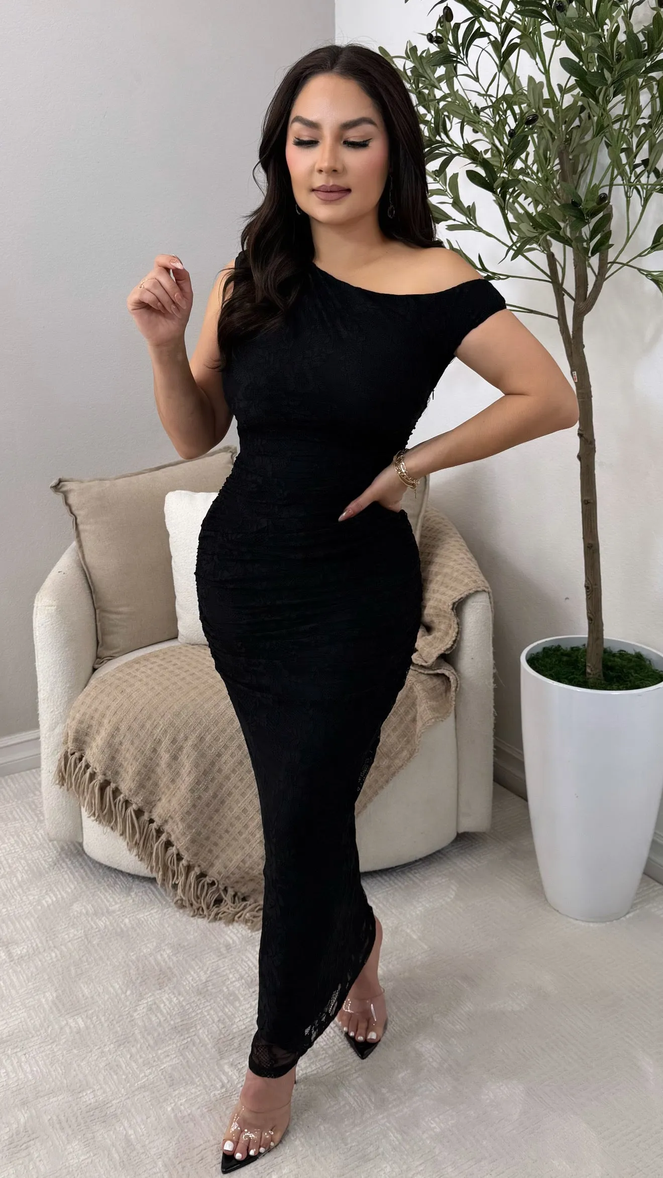 AMOR MIO BLACK DRESS