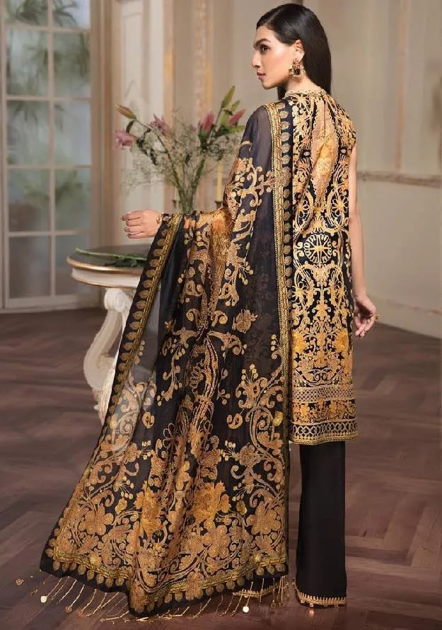 Anaya Lawn Dress In Black Color Model#L 1771