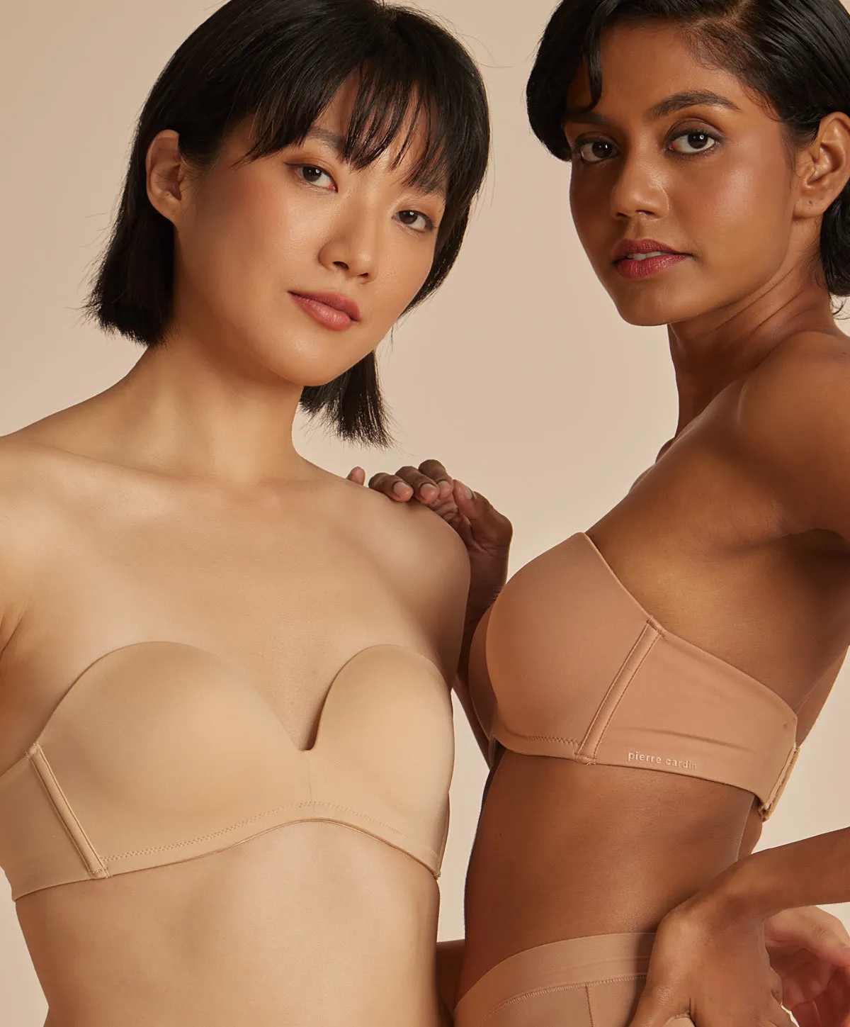 Anti-Slip Push-Up Strapless Bra