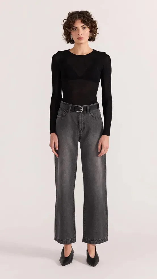 Asta Sheer Knit Top