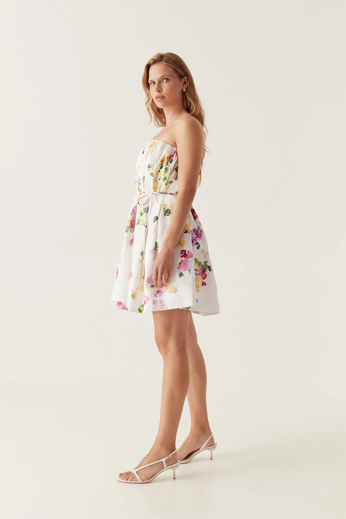 Ayla Strapless Mini Dress