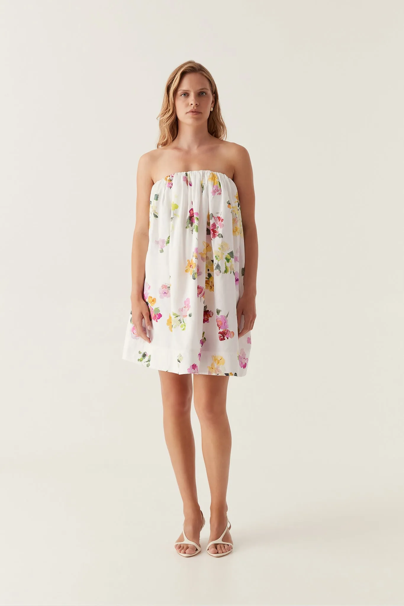 Ayla Strapless Mini Dress