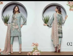 Beutifull dress by sareen in chiffon cloth Model #C  1138