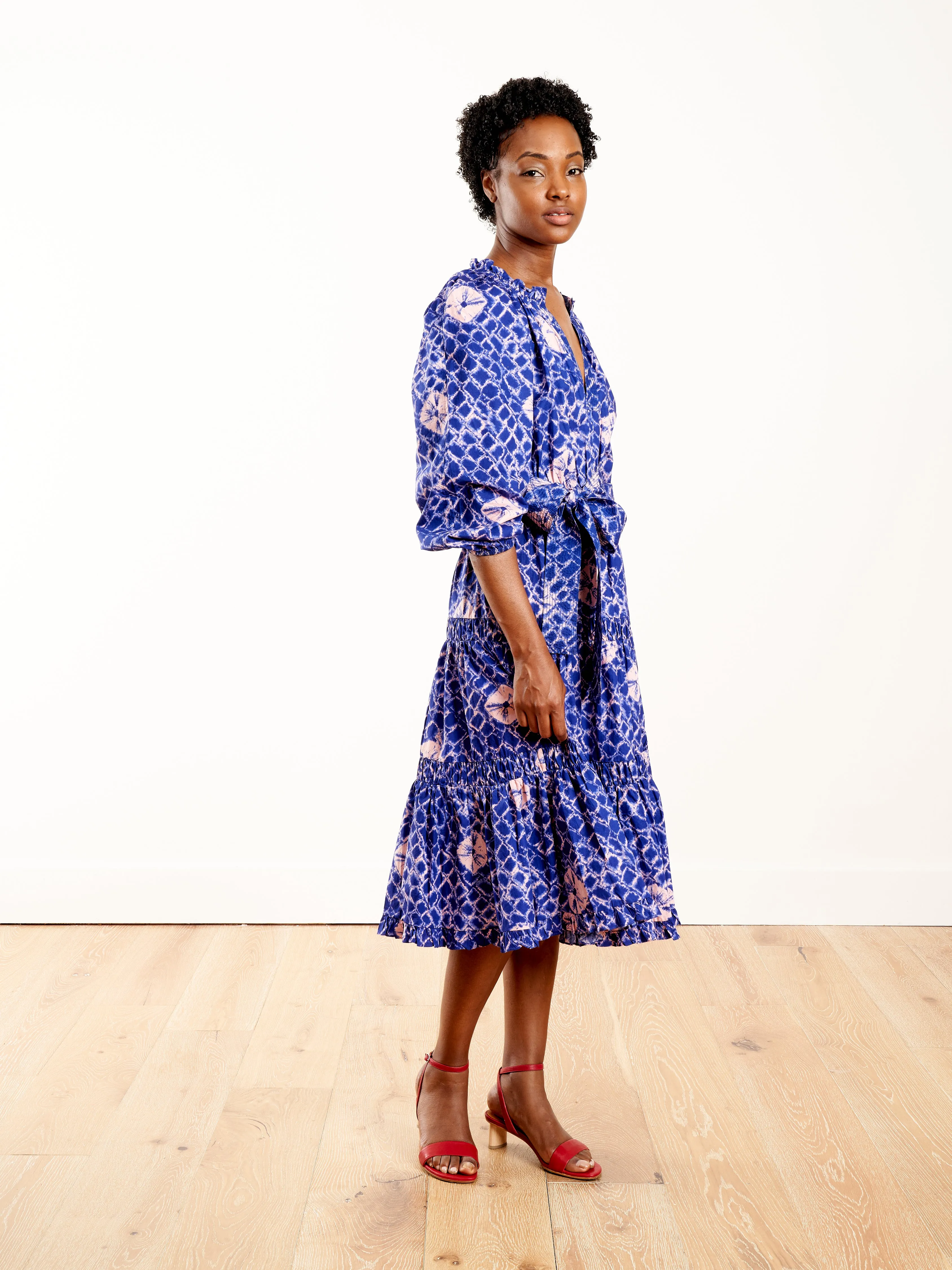 bevyn dress - cobalt
