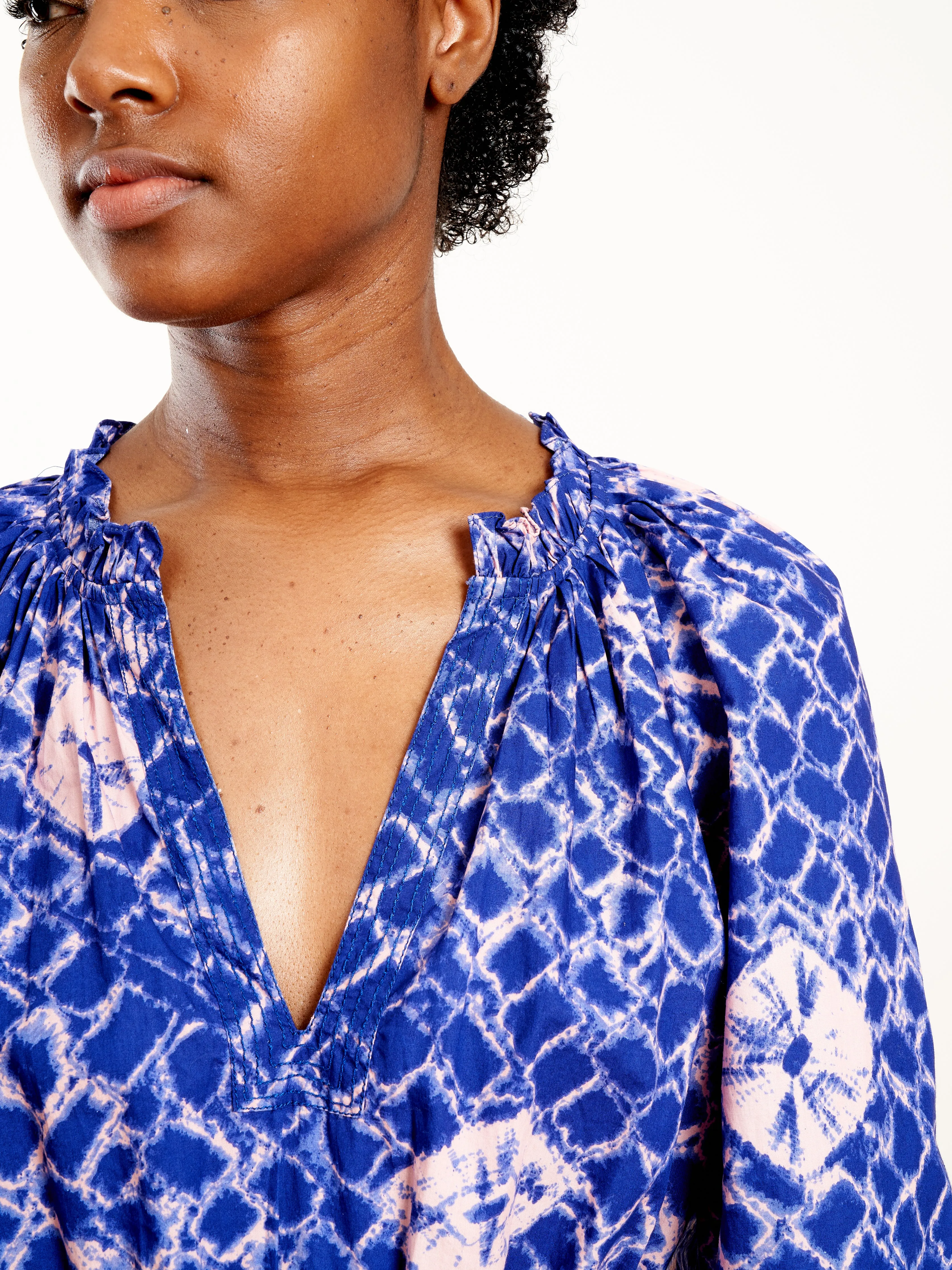 bevyn dress - cobalt