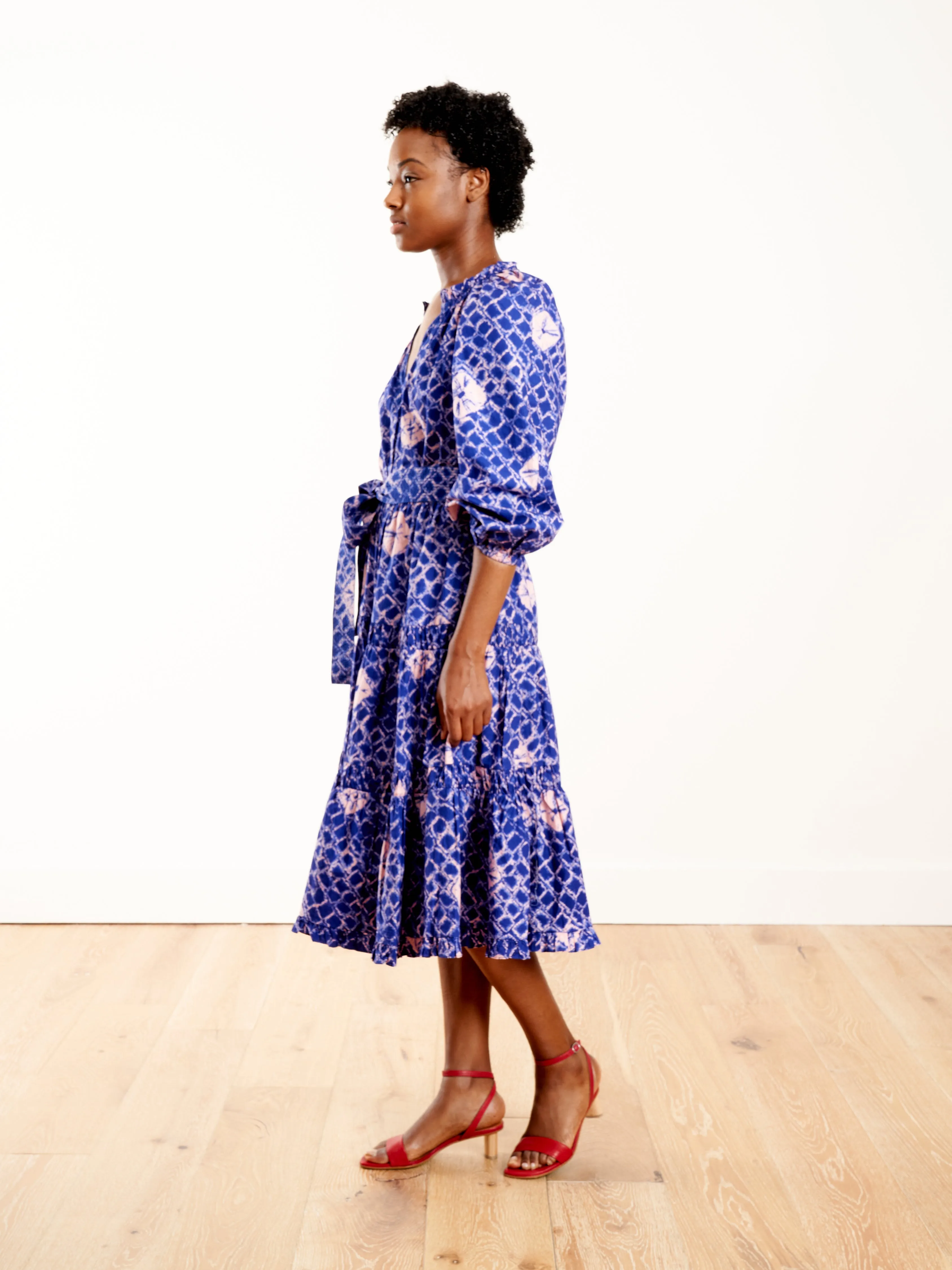 bevyn dress - cobalt