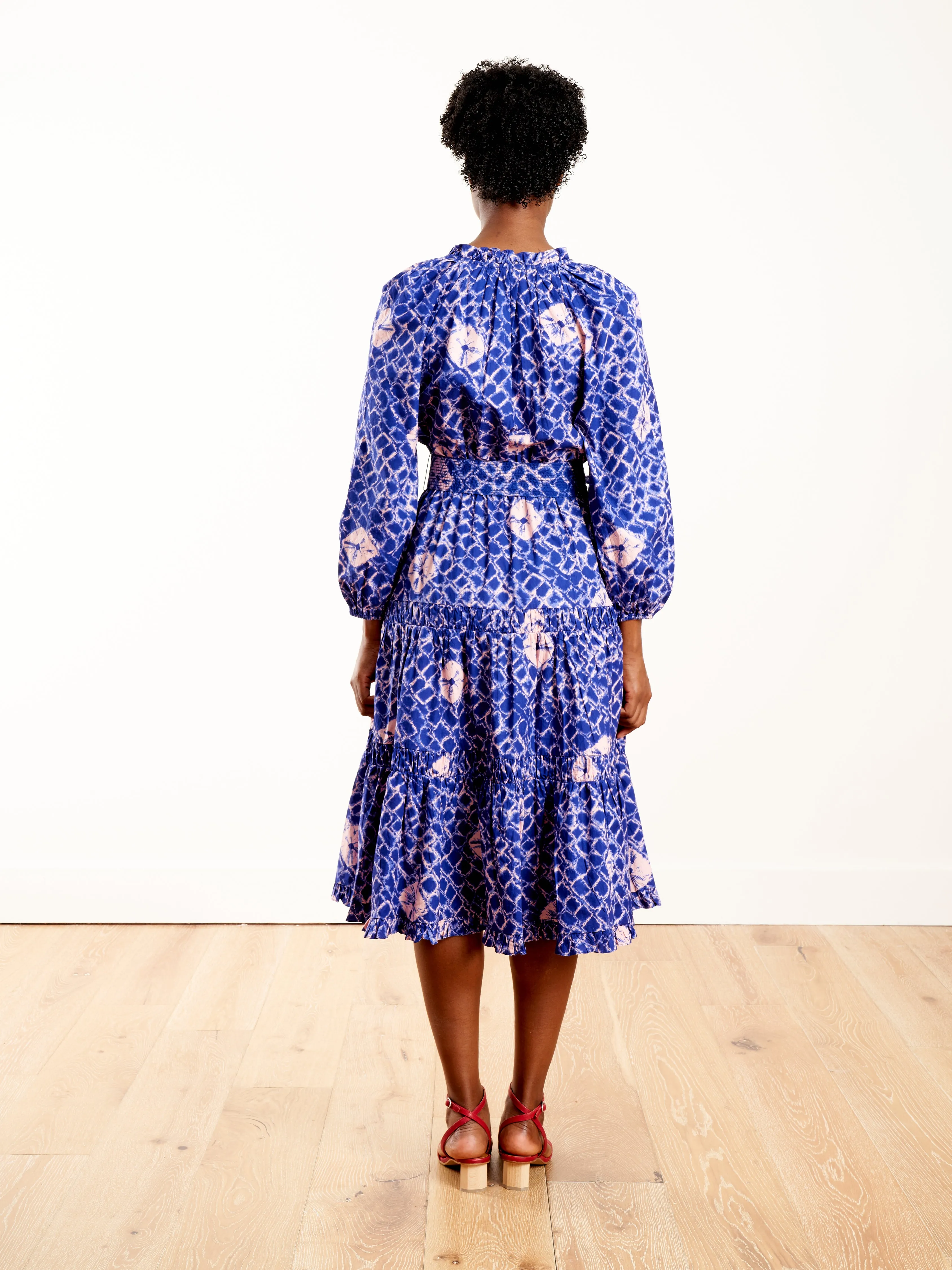bevyn dress - cobalt