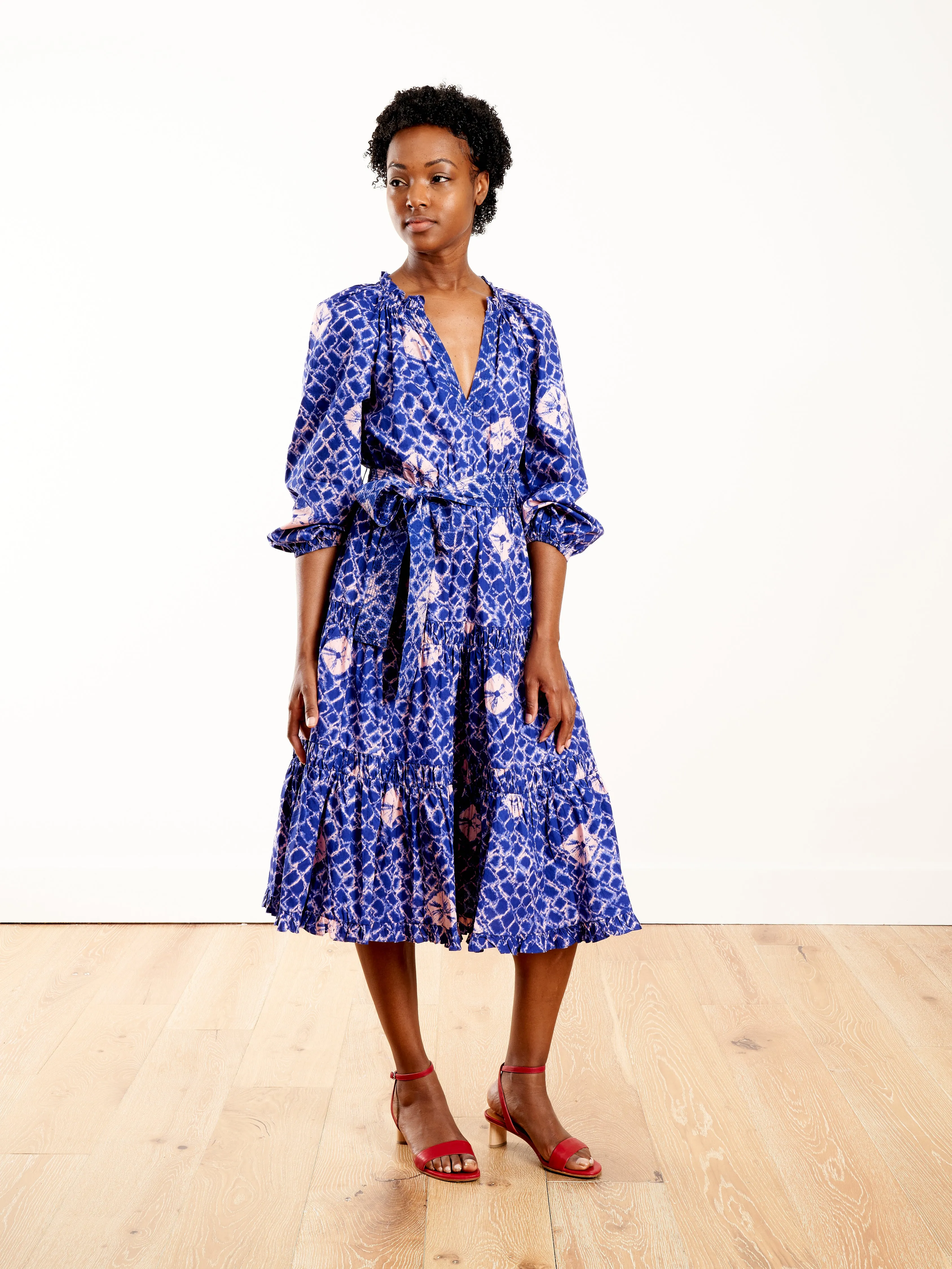 bevyn dress - cobalt