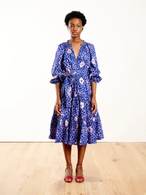 bevyn dress - cobalt