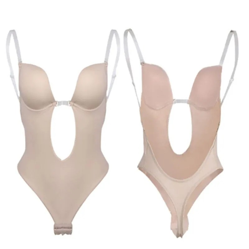Bodysuit Corset Backless Bra Shapewear
