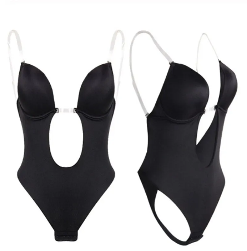 Bodysuit Corset Backless Bra Shapewear