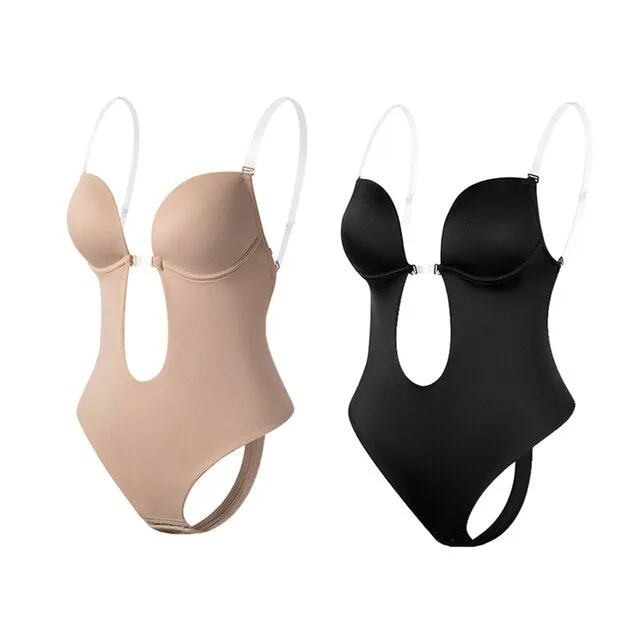 Bodysuit Corset Backless Bra Shapewear