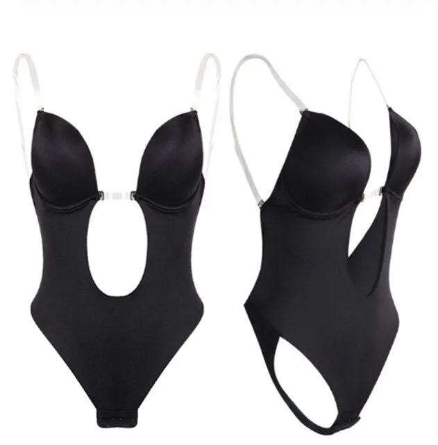 Bodysuit Corset Backless Bra Shapewear