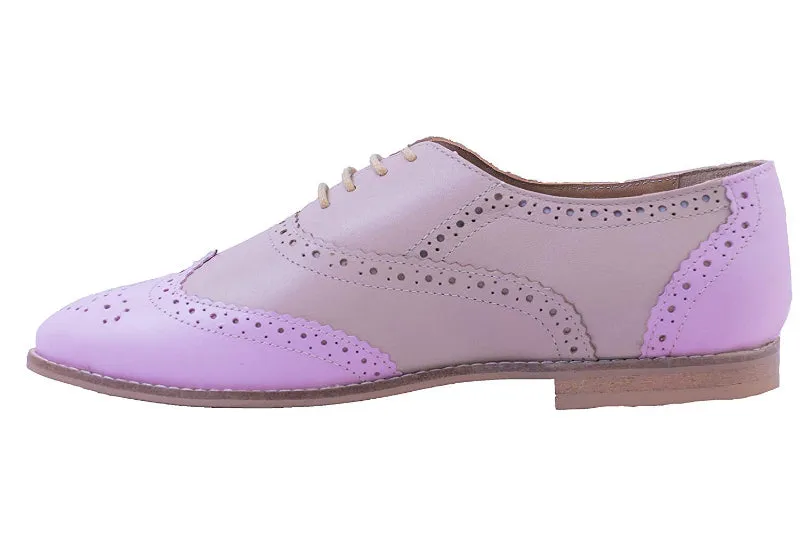 Brogue Pink with Ivory