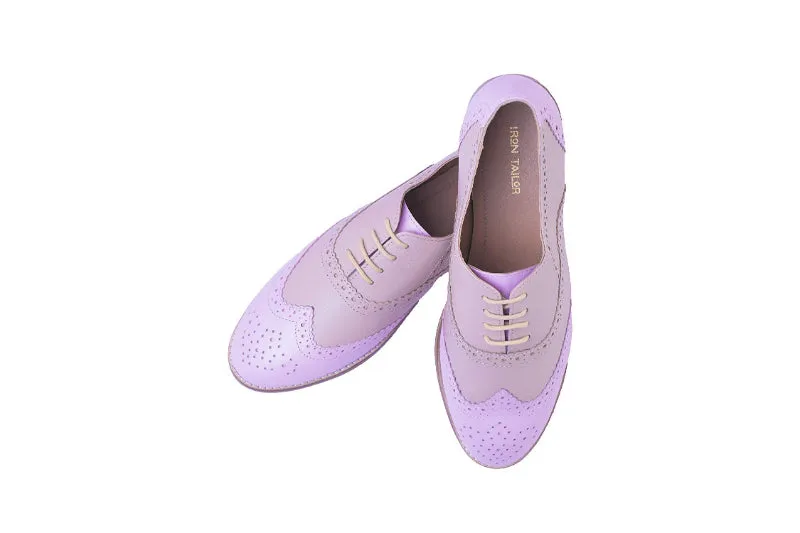 Brogue Pink with Ivory