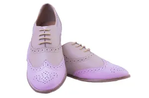 Brogue Pink with Ivory