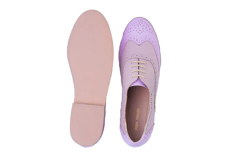 Brogue Pink with Ivory