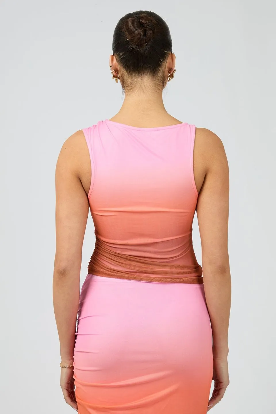 Camilla Sunset Pink Tank Top