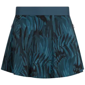 Camo Feather Phoenix Flare Skirt Aegean