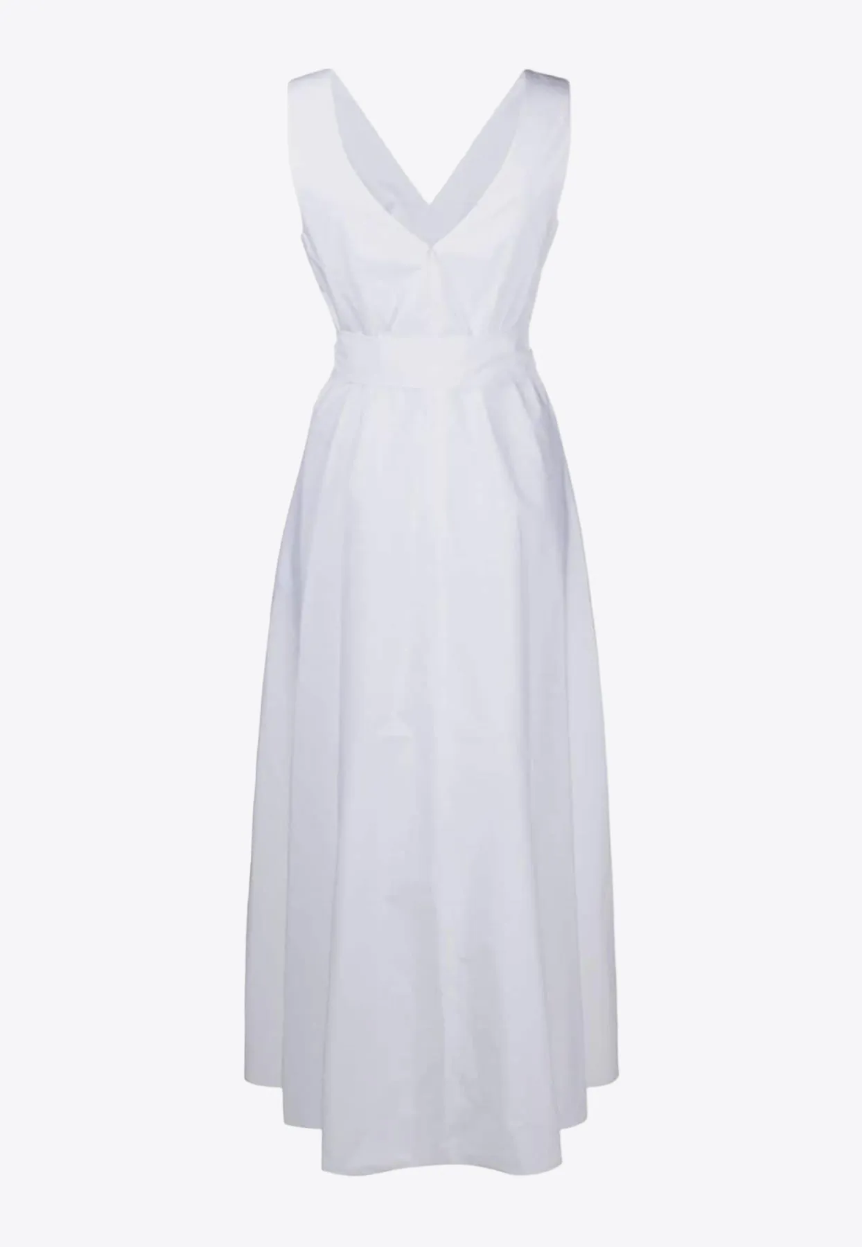 Canyox V-neck Tied Maxi Dress