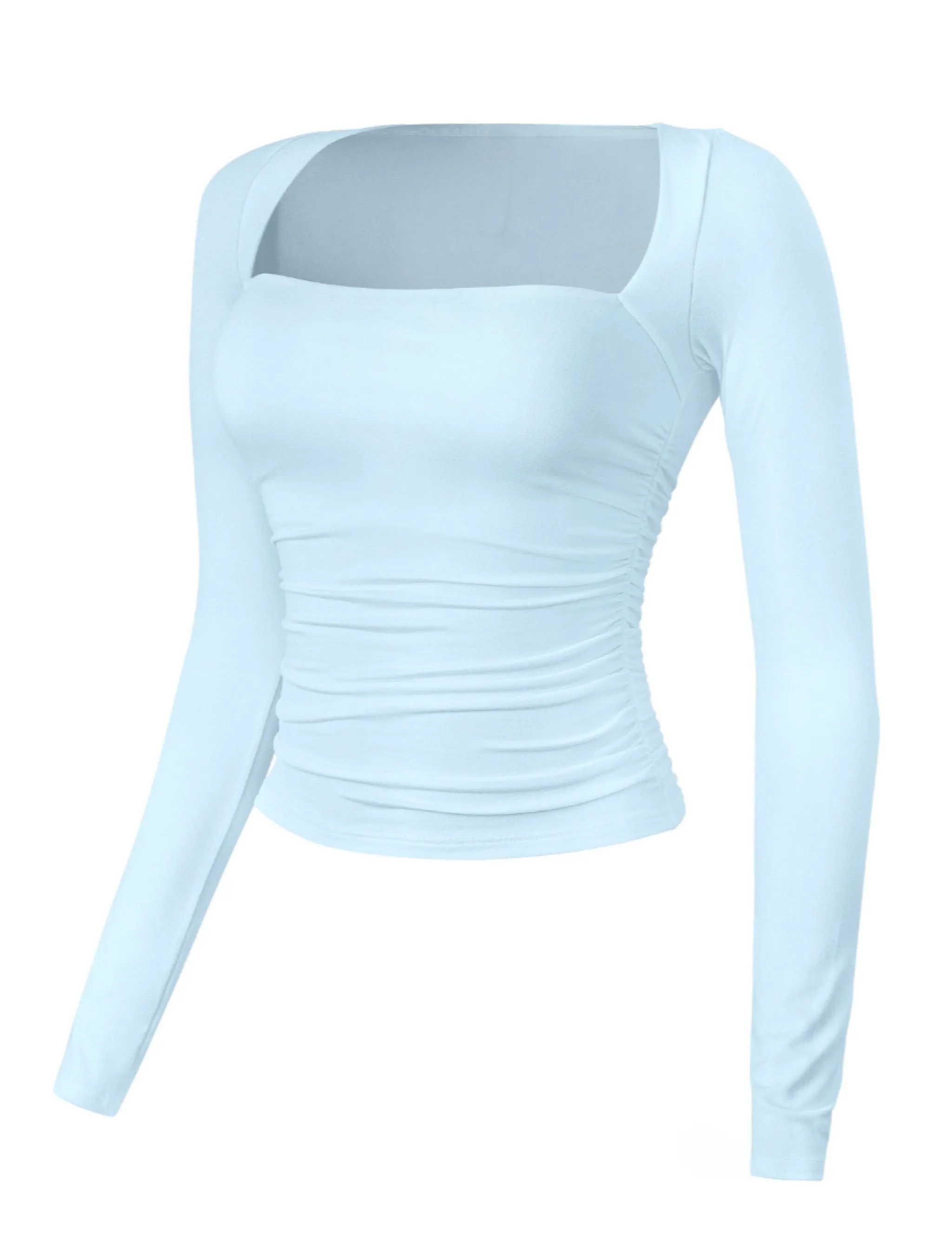 Charlotte Top (baby blue)