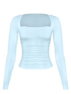 Charlotte Top (baby blue)