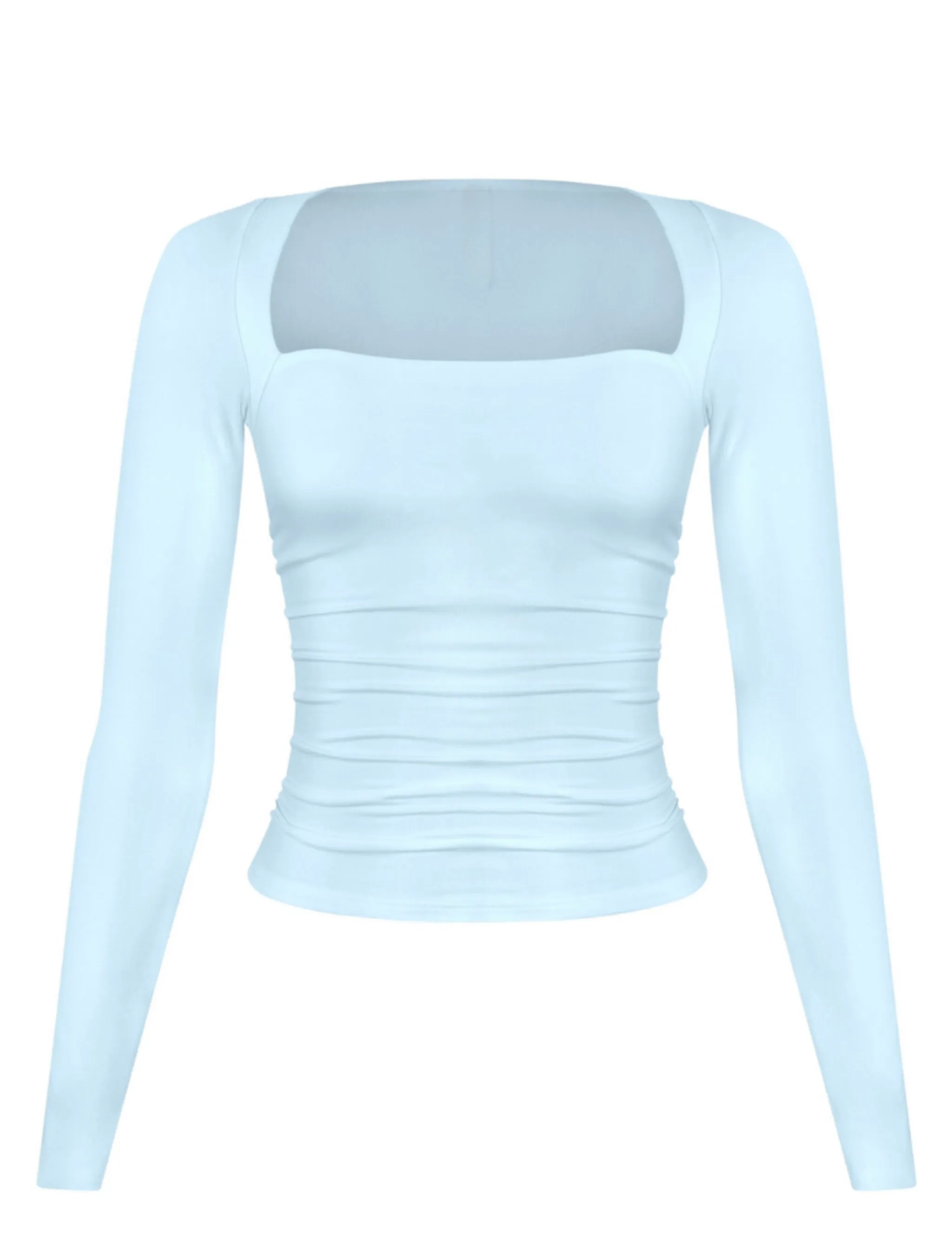 Charlotte Top (baby blue)