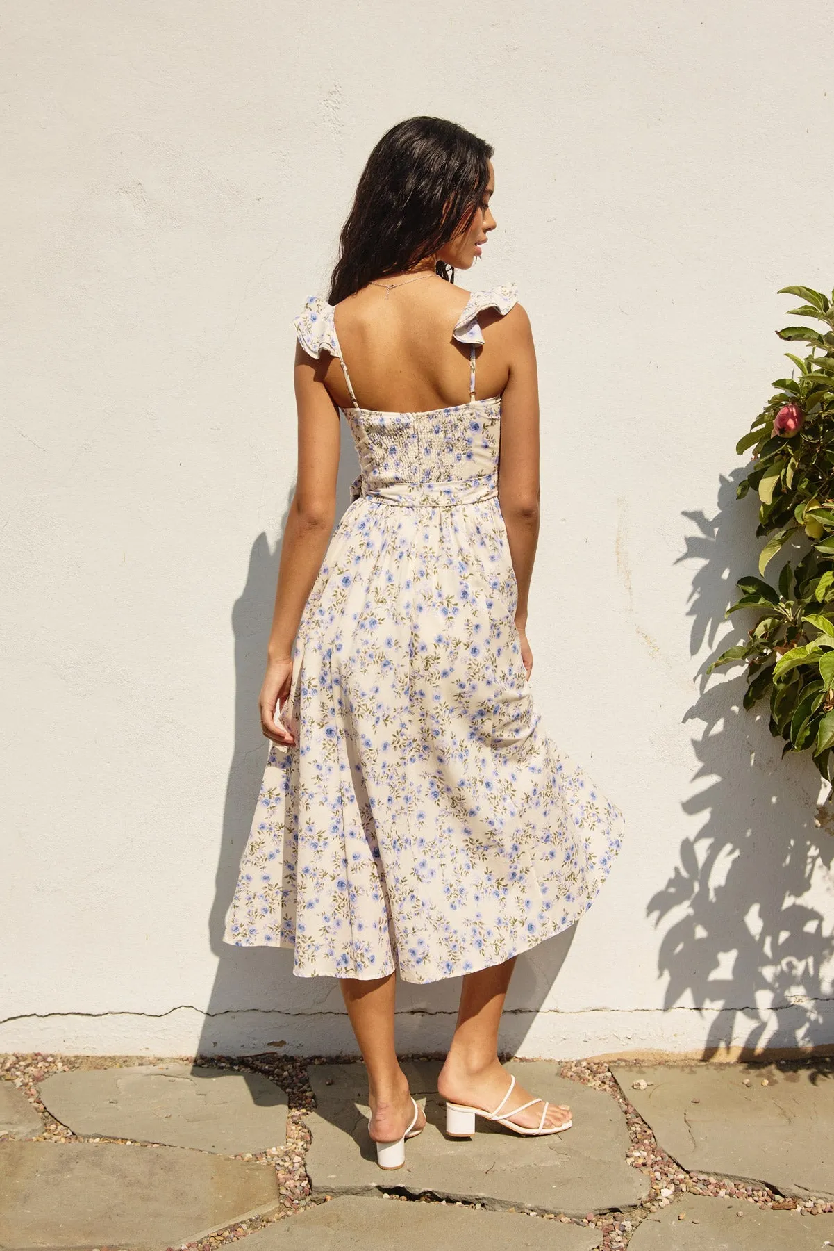 Chessie Corset Flutter Dress