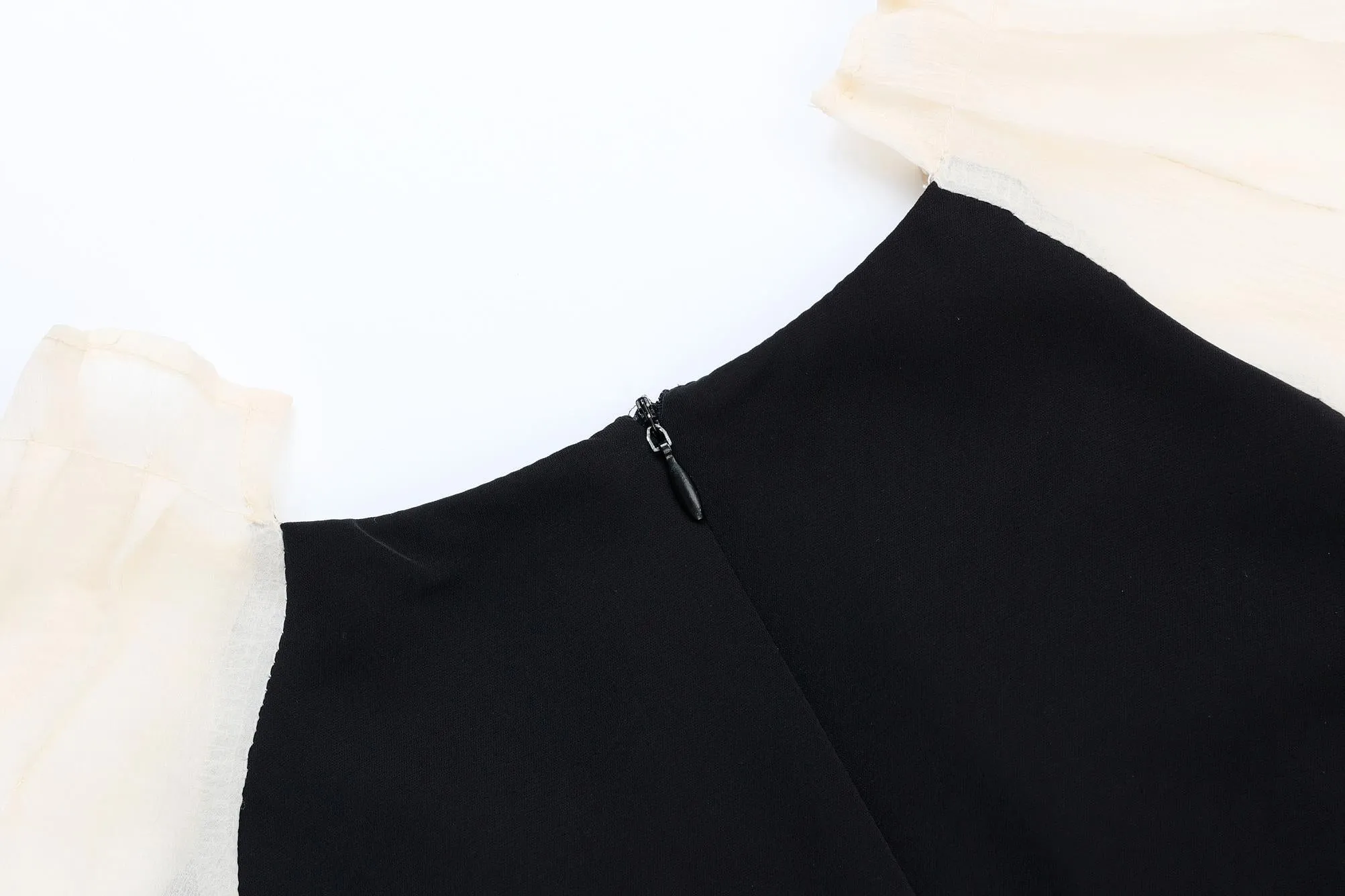 Chic French Style Dress with Slim Fit and Split Hem
