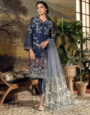 Chiffon Designer Dress by Iznik Model# C 1733