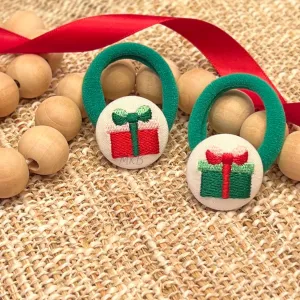 Christmas Present with a Bow Embroidery Design, Mini