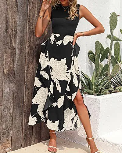Claire – Elegant Split Dress for Women